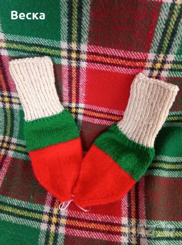 Вълнени чорапи ръчно изработени, снимка 3 - Други - 24197934