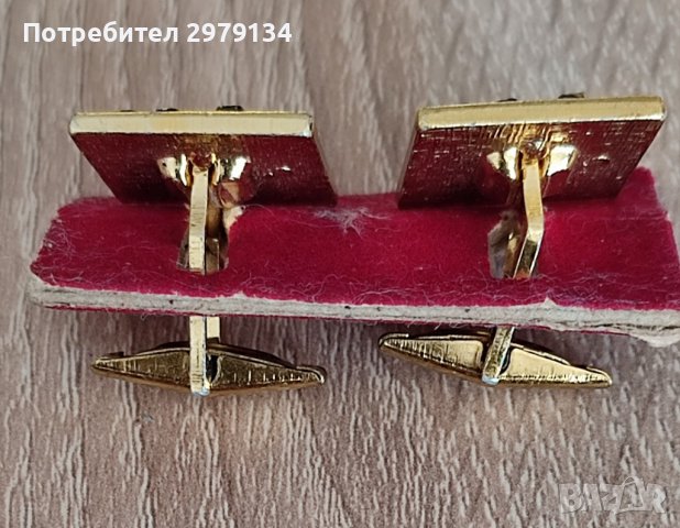 Позлатени бутонели/ръкавели/., снимка 2 - Други - 39538271