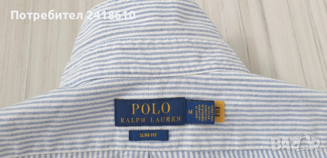 POLO Ralph Lauren Slim Fit Cotton Mens Size М НОВО! ОРИГИНАЛ! Мъжка Риза!, снимка 5 - Ризи - 53589322