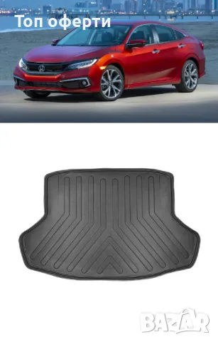 Стелка за багажник RizLine съвместима с Honda Civic Sedan 2021+
