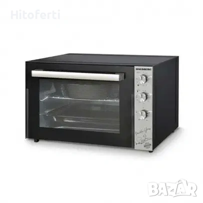 Електрическа фурна с вентилатор и двойно стъкло HAUSBERG HB-8020