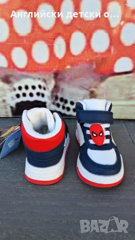 Английски детски кецове-Spiderman, снимка 7 - Детски обувки - 49745954