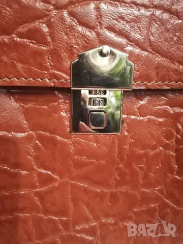 Мъжка бизнес чанта от естествена кожа , снимка 5 - Чанти - 48029050