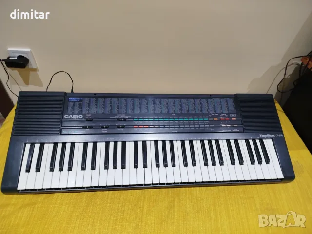 Синтезатор CASIO Tone Bank CT - 650, снимка 2 - Синтезатори - 55808414