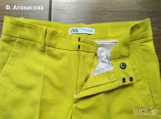 Марков елегантен панталон Зара / Zara, р-р 34, перфектен, красив цвят, снимка 2 - Панталони - 51447024
