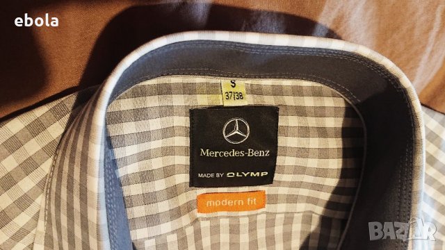 Оригинална Мercedes Benz риза, снимка 4 - Ризи - 32138913