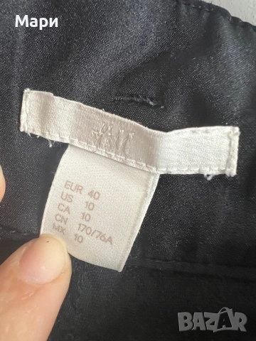 Интересен сет памучна риза с бродерии Zara, панталон H&M, снимка 5 - Комплекти - 53948015