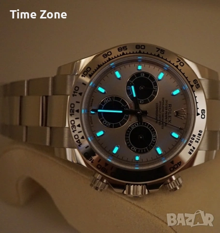 Rolex Cosmograph Daytona 40mm White Gold Grey Dial Automatic Различни Варианти, снимка 11 - Мъжки - 54042817