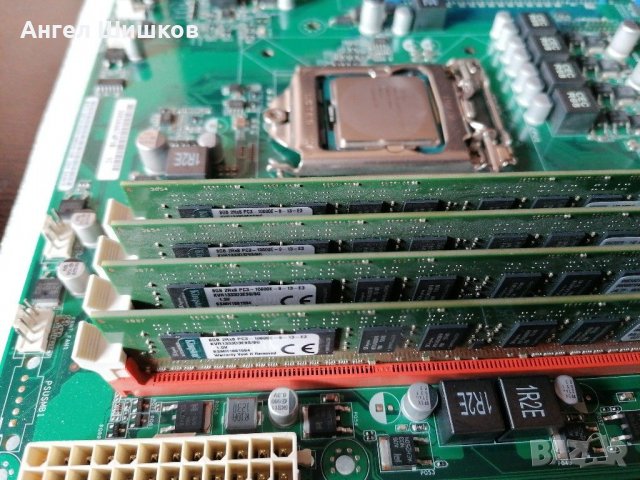 Asus Workstation P8b-X + Intel Xeon E3-1230 V2 3300MHz +32GB DDR3, снимка 4 - Дънни платки - 24626895