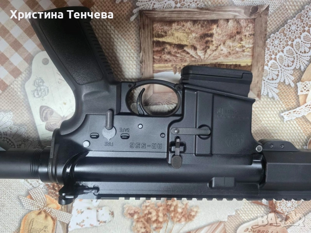 Карабина Ruger AR-556 .223REM. 41см 10 зарядна, снимка 3 - Ловно оръжие - 52976579