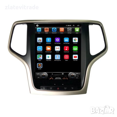 JEEP GRAND CHEROKEE 2014-2018 АНДРОИД НАВИГАЦИЯ - 10.4", 9550, снимка 2 - Аудиосистеми - 42054453