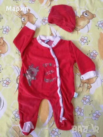Ново! Коледен ромпър /коледен костюм за бебе , снимка 6 - Комплекти за бебе - 27301406