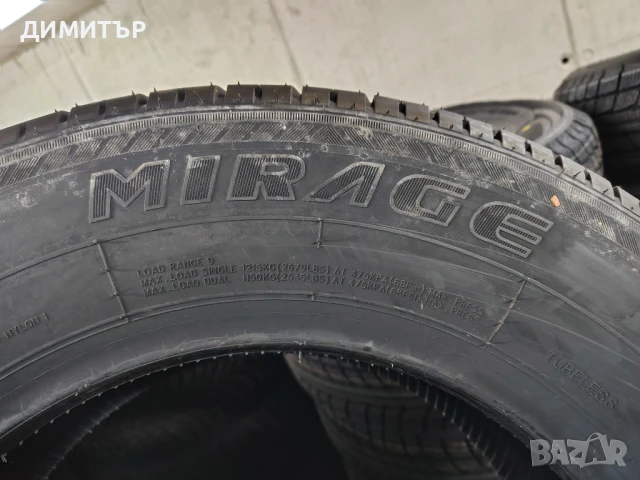10бр.НОВИ всесезонни гуми MIRAGE 235 65 16C DOT23 цена за брой, снимка 5 - Гуми и джанти - 51239673