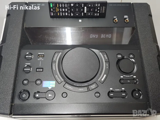 аудио система стерео уредба SONY SHAKE X70 HCDSHAKEX70 + дист., снимка 3 - Аудиосистеми - 56161335