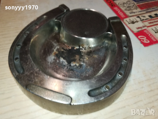 ПОДКОВА-МЕТАЛЕН ПЕПЕЛНИК ОТ ФРАНЦИЯ 0610251519, снимка 18 - Антикварни и старинни предмети - 51962567