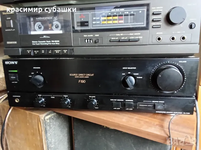SONY F190, снимка 2 - Ресийвъри, усилватели, смесителни пултове - 48855348