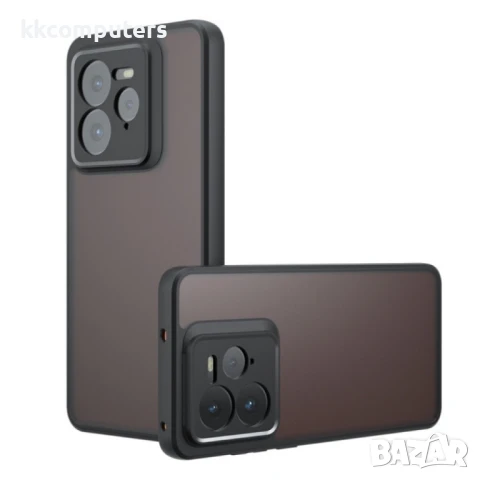 Realme GT 7 Pro 5G Удароустойчив PC + TPU Калъф и Протектор