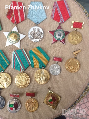 НРБ - Социалистически награди Ордени и медали Широк спектър, снимка 3 - Антикварни и старинни предмети - 53280424
