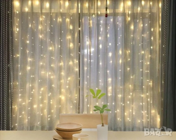 LED светеща завеса