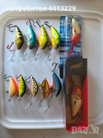 салмо хорнет, воблери уловисти, снимка 2 - Въдици - 51440508