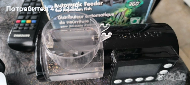  Автоматична хранилка за риби- черна. JBL AutoFood BLACK  Автоматична хранилка за риби- черна. JBL A, снимка 3 - Оборудване за аквариуми - 53961807