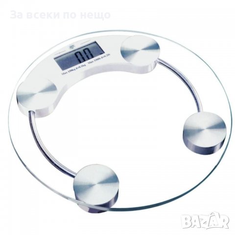 Нов електронен стъклен кантар за домашна употреба до 180 кг., снимка 1 - Други стоки за дома - 39308369