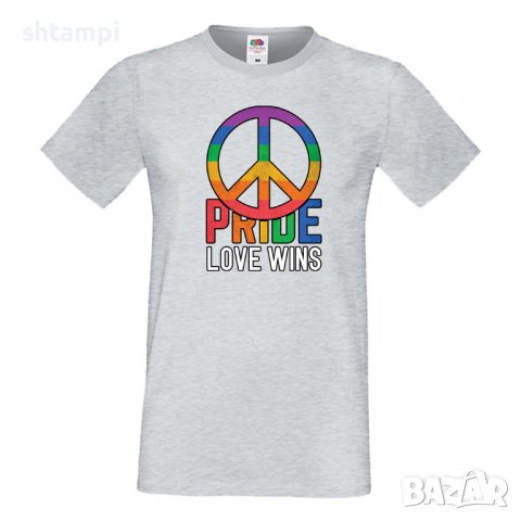 Мъжка тениска Pride Love Always Win multicolor Празник.Повод,Изненада, снимка 7 - Тениски - 37104998