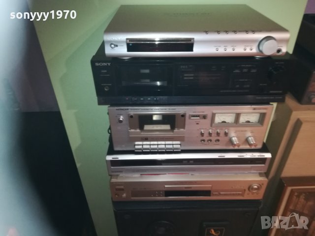 sony x 4 & hitachi 0601211933, снимка 7 - Ресийвъри, усилватели, смесителни пултове - 31332953