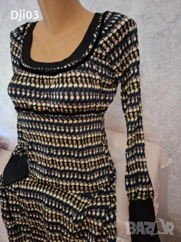 Еластична Дамска Рокля, снимка 3 - Рокли - 54319557