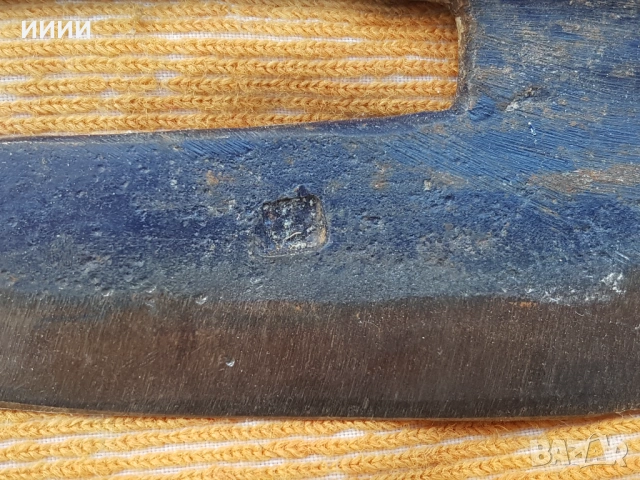 Брадва с печат, снимка 3 - Антикварни и старинни предмети - 53934740