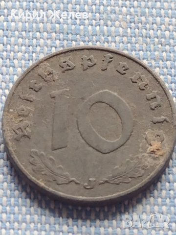 Монета 10 райхсфенинг 1940г. Германия Трети Райх с СХВАСТИКА за КОЛЕКЦИЯ 26692, снимка 2 - Нумизматика и бонистика - 42819966