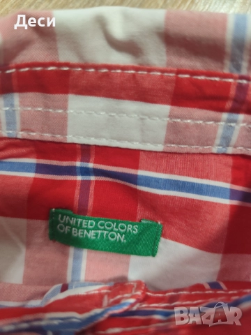 ризка на Benetton , снимка 6 - Детски ризи - 51570577