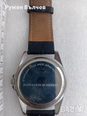 часовник Jеan Louice Sсherrer - Paris, снимка 4 - Мъжки - 53877101