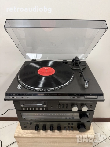 🔊Ретро аудио сет - система TECHNICS - усилвател, тунер, дек и грамофон + тонколони🔊, снимка 3 - Аудиосистеми - 56091778