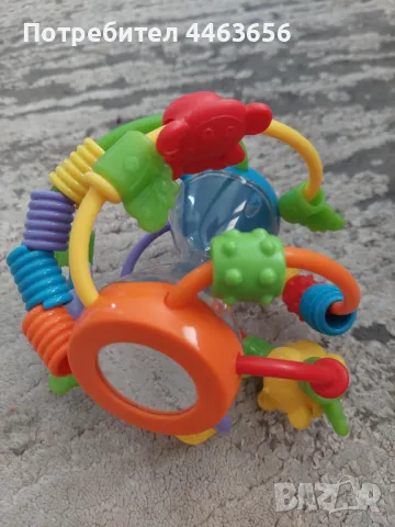 Топка дрънкалка "играй и учи" PlayGro, снимка 1