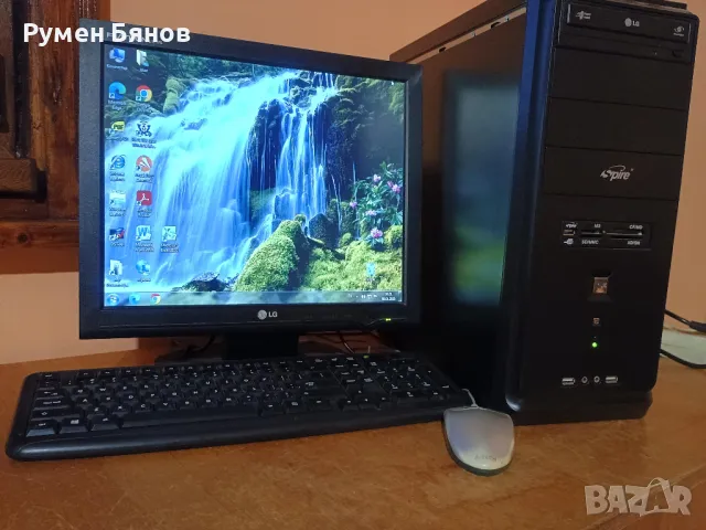 Компютър+монитор+колонки+клавиатура+мишка