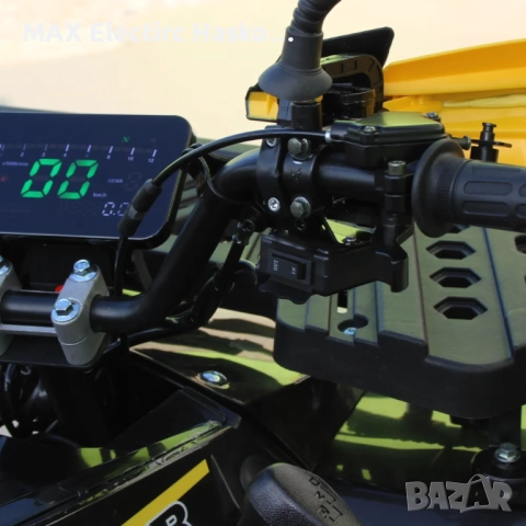 Бензиново АТВ/ATV 250cc/250 кубика RockHunter с лебедка Blac/Yellow, снимка 11 - Мотоциклети и мототехника - 52132110