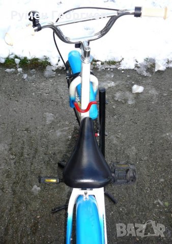 Детски велосипед 16” Reactor Foxy, стоманена рамка, контра, син/бял , снимка 11 - Детски велосипеди, триколки и коли - 35010518