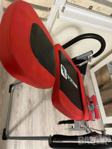 Инверсна лежанка, снимка 3 - Фитнес уреди - 53891773