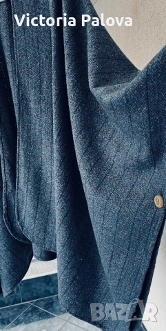 Дизайнерски кимоно- кейп от 100% вълна , снимка 9 - Други - 53216763