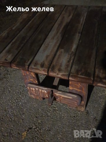 Маса,дървена100,110,тип баварска, снимка 3 - Маси - 42847689