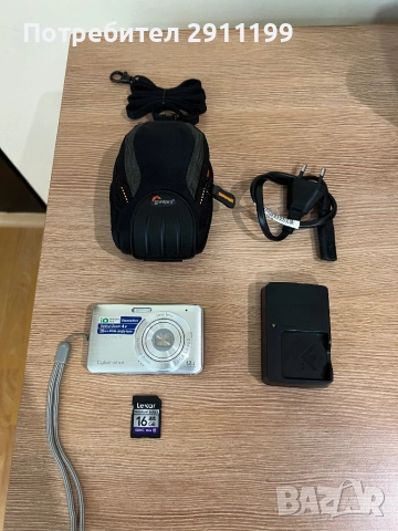 Фотоапарат Sony 12,1Mp (+подаръци), снимка 7 - Фотоапарати - 52114659