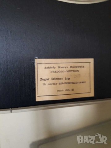 Стар стенен часовник , снимка 9 - Антикварни и старинни предмети - 29665829