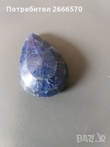 Натурален сапфир 100 карата , изомруд рубин диамант, снимка 4 - Антикварни и старинни предмети - 35358995