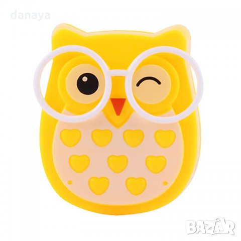 530 Детска нощна лед лампа за контакт Бухалче лампа за стена с копче 1W, снимка 10 - Друга електроника - 32119291