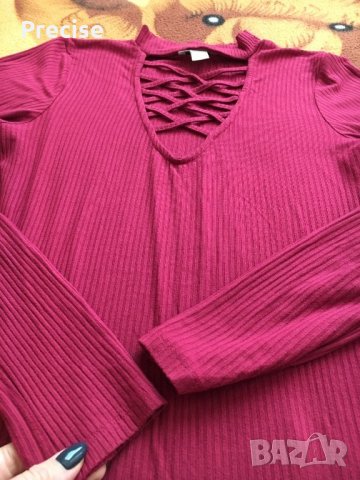 Плътна блуза, снимка 10 - Блузи с дълъг ръкав и пуловери - 31538203
