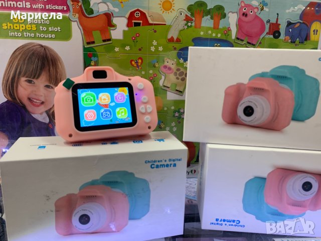 Дигитален Детски фотоапарат / Розов Детски Фотоапарат с Игри, снимка 6 - Други - 44252524