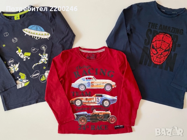 Лот детски блузи 122, снимка 3 - Детски комплекти - 51856285