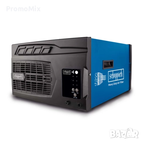 Пречиствател на въздух за работилници Scheppach HDA14 110W Филтър за прах и стърготини, снимка 2 - Овлажнители и пречистватели за въздух - 52522764
