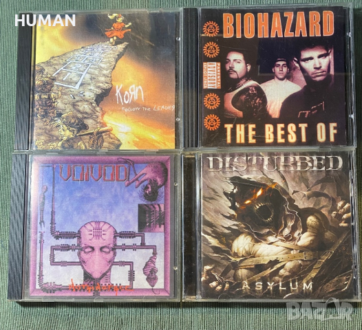 Disturbed,Korn,Voivod, снимка 1 - CD дискове - 40604433